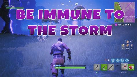 Fortnite How To Survive The Storm Be Immune To The Storm Survive