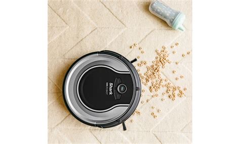 Shark Ion Rv700 Robot Vacuum With Easy Scheduling Remote Silver