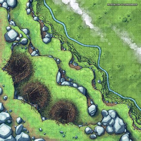 Off To Save Some Hobbits Eaglesgriffins Rest Battle Map 30x30
