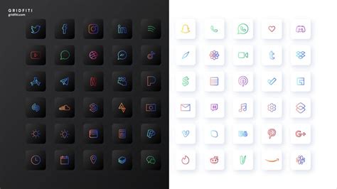 20 Aesthetic IOS 15 App Icons Icon Packs IPhone IPad Gridfiti