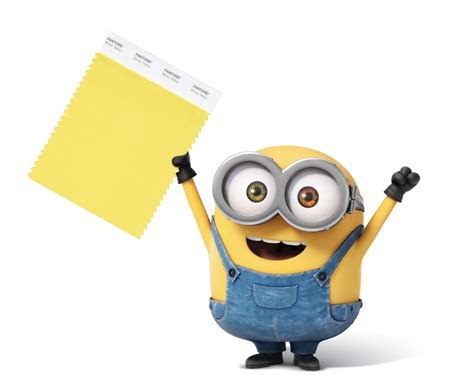 Minions Get Their Own Permanent Yellow From Pantone Minions Minions