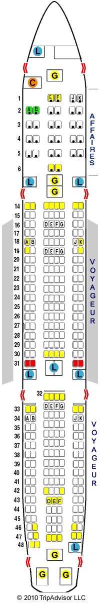 Seatguru Seat Map Air France