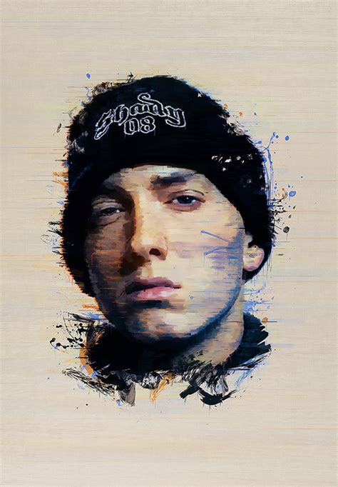 Hip Hop Poster Set By Brandon Spahn Via Behance Eminem Poster