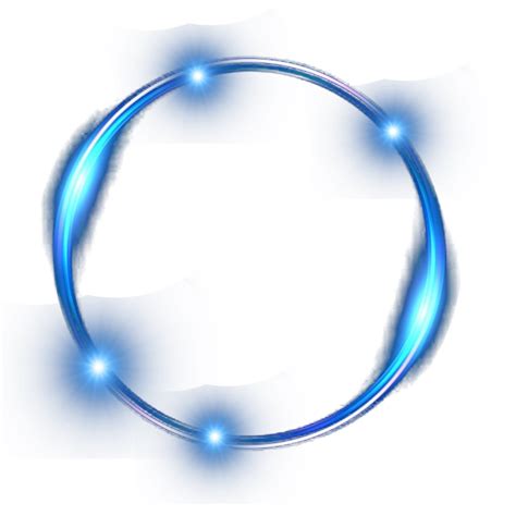 Neon Circle Light Effect Png Transparent Image Png Arts