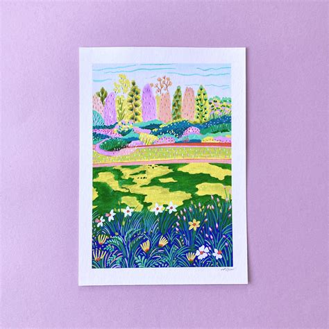 A4 Giclée Print Of Into The Woods — Alice Brisland