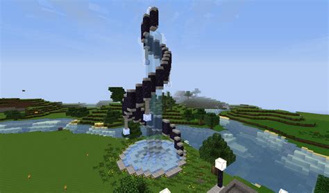 How To Build A Fountain In Minecraft