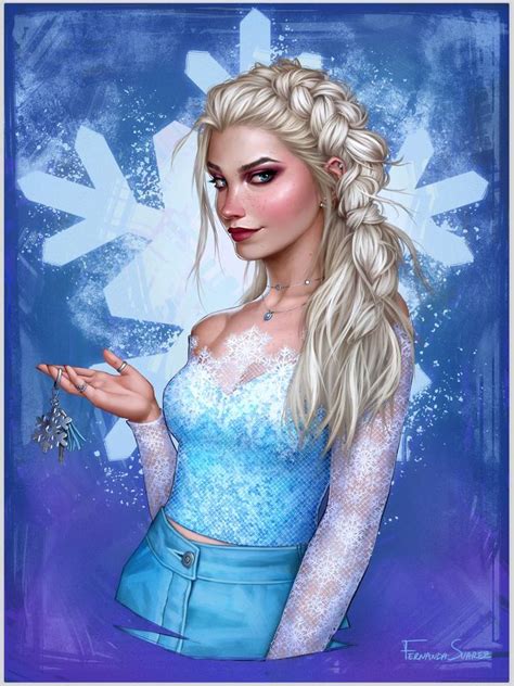 Elsa By Fdasuarez On Deviantart Modern Disney Characters Modern