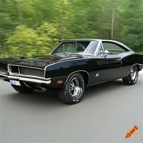 1969 Dodge Charger R T Black