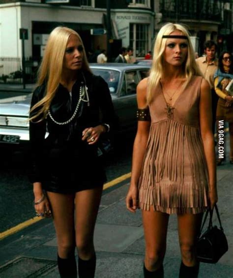 English Hippie Girls In Swinging London 1960s 9gag