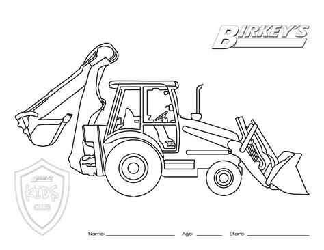The Best Free Loader Coloring Page Images Download From 15 Free