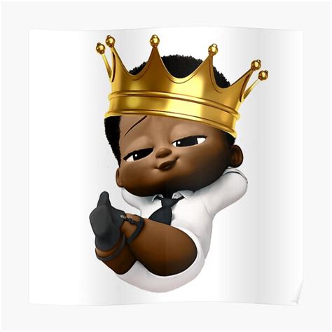 Boss Baby African American Boy Svg