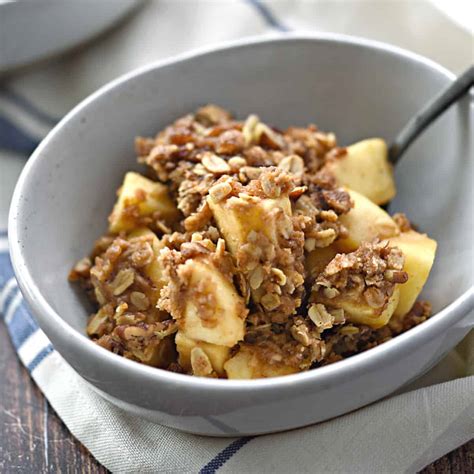 In the same bowl, make the topping. Instant Pot Apple Crisp - Cooking With Curls
