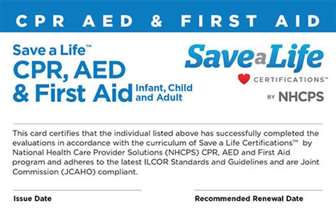 Online Cpr Aed And First Aid Certification