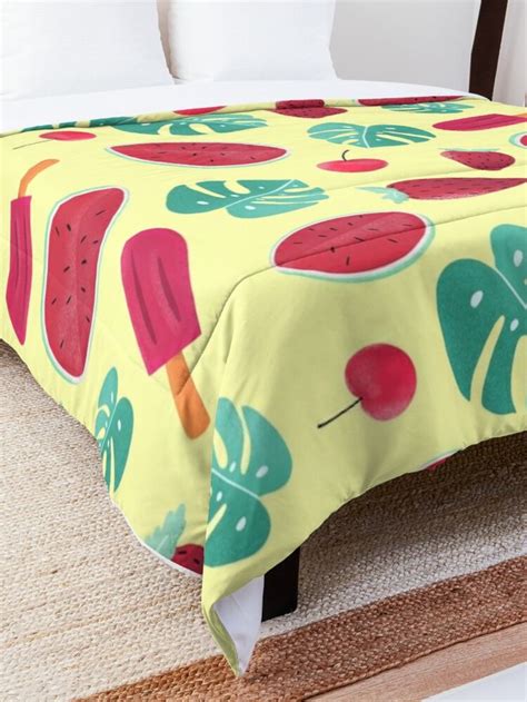 Ice Creams And Watermelons Sweet Pattern Comforter For Sale By Cool