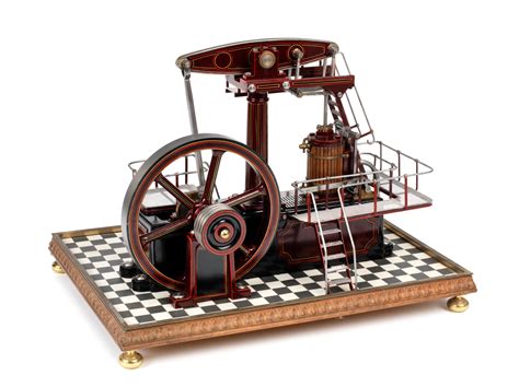 An Engineers Scale Model Of A Rotative Beam Engine Auctions And Price