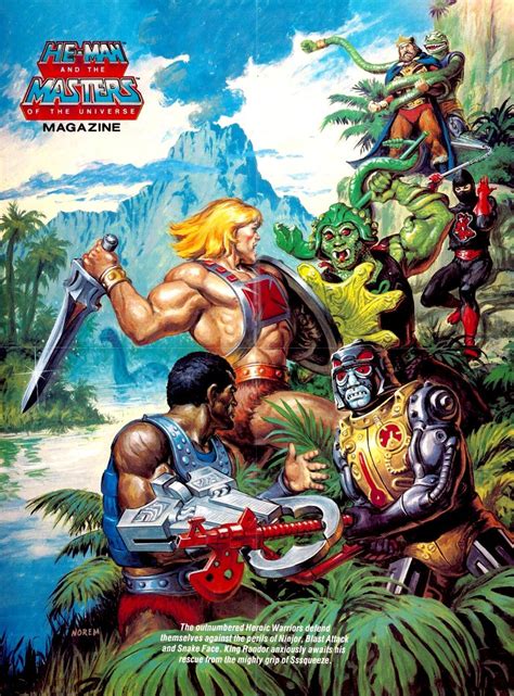 80s 90s Stuff Better Hi Res Version Of An 80s Masters Of The Universe Poster Already Posted