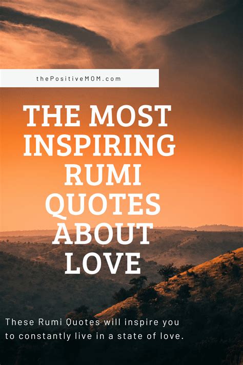 The Most Inspiring Rumi Quotes About Love And Loving 2023