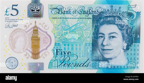 New Five Pound Note Stock Photo Alamy