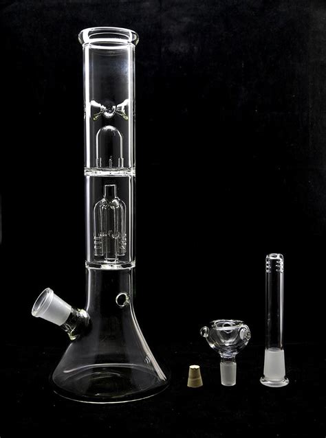 Hookahs Online Sale 12 Inch Tender Perc Removable Dome Perc Beaker Base