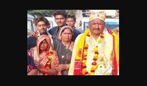 Year Old Man Marries Year Old Woman In Up Telangana Today