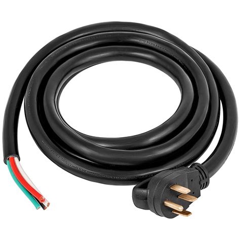 Vevor 50 Amp 10 50ft Rvgenerator Power Cord N14 50p To Bare Wire