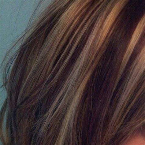 This type of hair color frames your face flawlessly as you age like fine wine. Pin by Klyn Lopour on Beautiful | Brown hair with blonde ...
