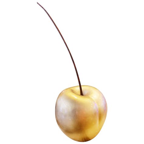 Cherry Gold Medium Sculpture In Ceramic For Sale At 1stdibs Large