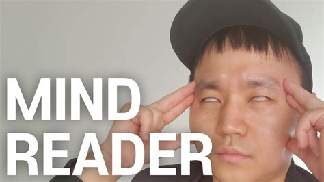 The Amazing MIND READER - YouTube