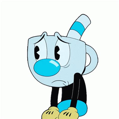 Gulps Mugman Sticker Gulps Mugman The Cuphead Show Discover Share