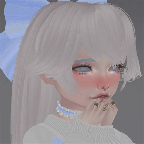 Imvu Pfp In 2021 Aesthetic Anime Cute Icons Virtual Girl