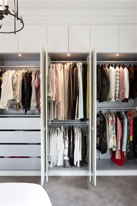20 Photos Tall Double Rail Wardrobes