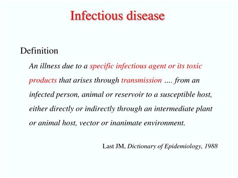 Definition Of Highly Infectious Disease And List Of Agents