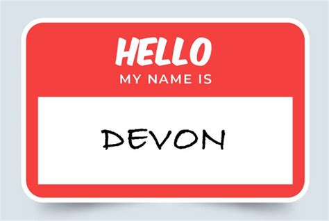 Devon Name Meaning Origins And Significance