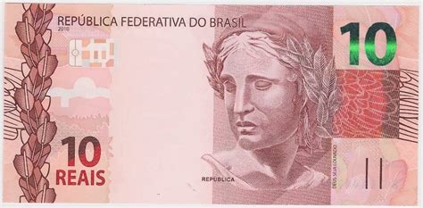 Cédulas Brasil 10 Reais 2013 B D Fe R 1900 Em Mercado Livre