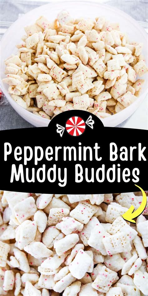 peppermint bark muddy buddies
