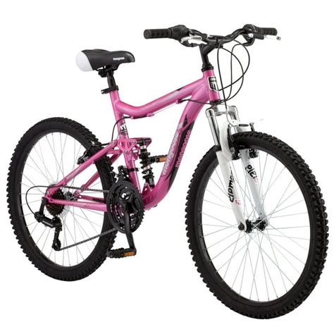 Mongoose 24 Ledge 21 Girls Mountain Bike Light Pink