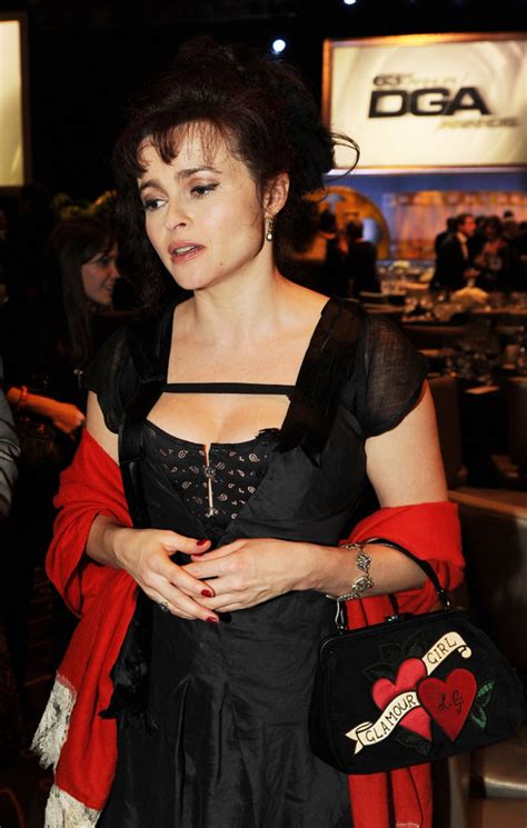 Helena Bonham Carter On Boobs These Are My Golden Globes Photos