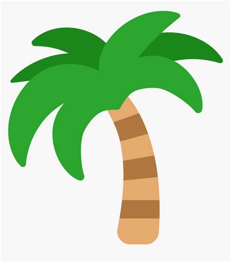 Sticker Tree Clip Art Transparent Background Emoji Palm Tree Hd Png