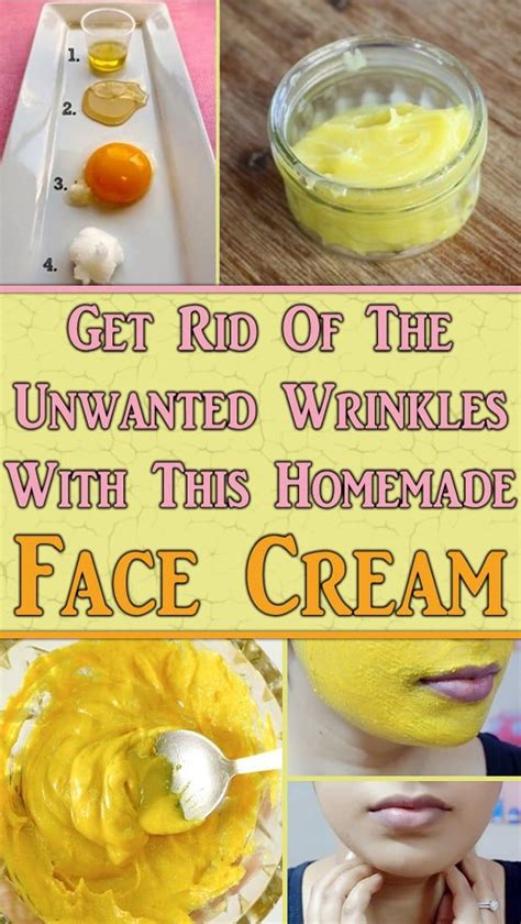 Stop Unwanted Wrinkles With This Homemade Face Cream She Made By