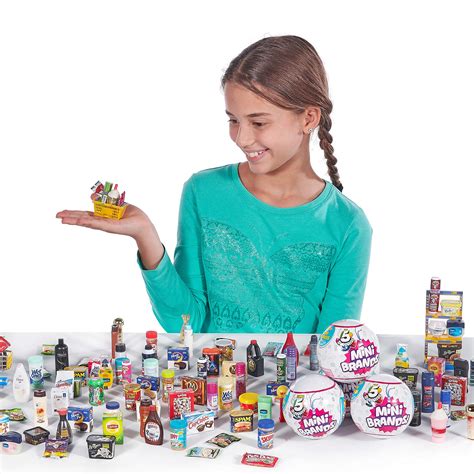 Buy 5 Surprise Mini Brands Mystery Capsule Real Miniature Brands
