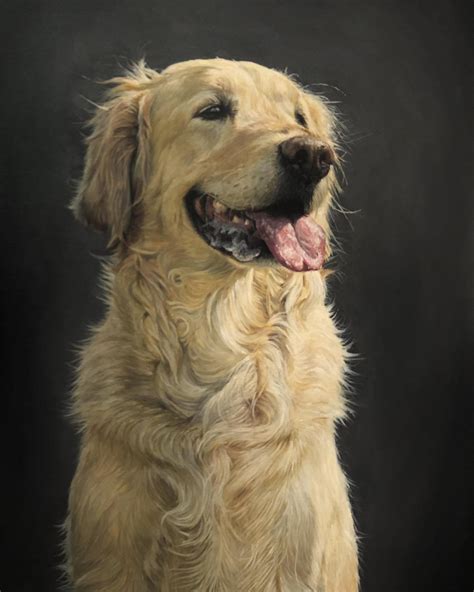 Dog Portrait In Oils Done By Me 20x28 50x70cm Canvas Rpainting