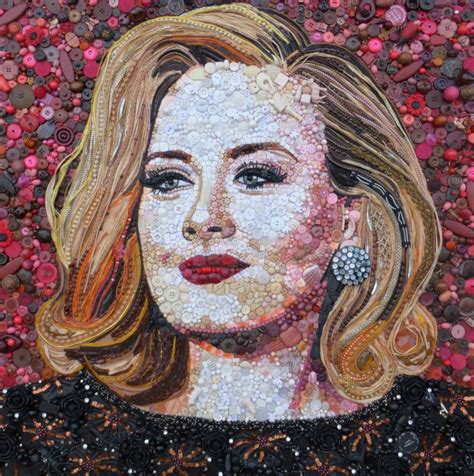 Incredible Portraits Made Of Found Materials By Jane Perkins Creatively Crafted To Beauty