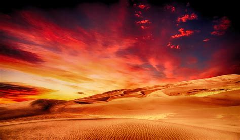 Desert Dunes Earthly Universe