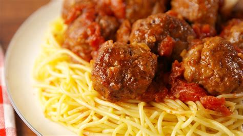 Add the meatballs, reduce the heat to medium and continue cooking until the meatballs have cooked through and the sauce has thickened, about 30 minutes. Bobby Flay Vs. Tony Danza: Whose Meatballs Are Better ...