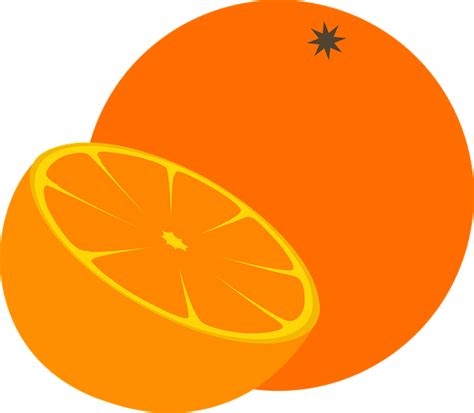 Naranja Orange Cítrico · Gráficos Vectoriales Gratis En Pixabay