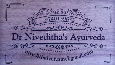 Dr Niveditha S Ayurveda Ayurveda Clinic In Bangalore Practo
