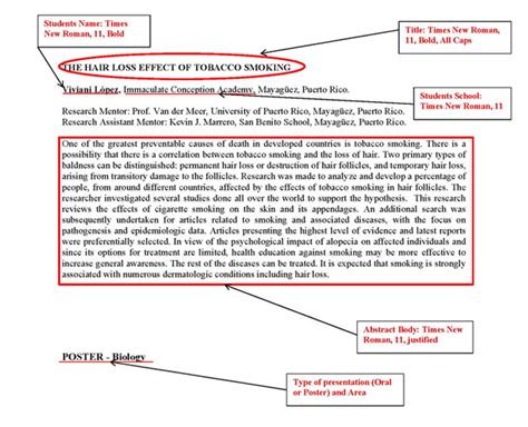 Apa Format Abstract Page Example