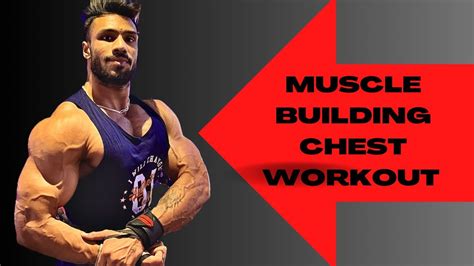 Chest Workout Muscle Building Intense Workout For Chest Muscle