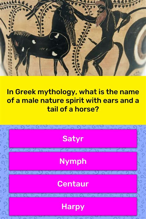 In Greek Mythology What Is The Name Trivia Questions Quizzclub