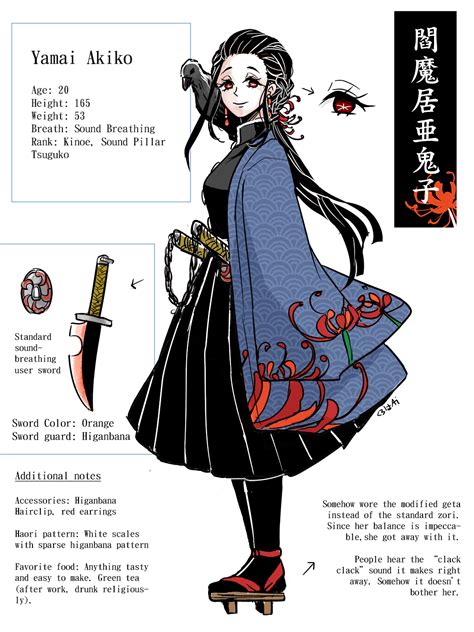 Pin By Kan On Gods Demon Slayer Oc Oc Character Design Anime